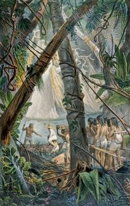 Goyanas Indians — Jean-baptiste Debret