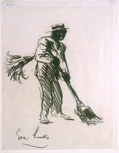 Street Sweeper — George Benjamin Luks