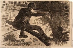 The Army Of The Potomac–a Sharp-shooter On Picket Duty — Winslow Homer, Contemporary Realism