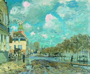 Flood At Port-marly 4 — Alfred Sisley, Impressionism