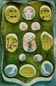 Kombinationen (oder Die Vereinigten Dalinianischen Phantasmata, Ameisen, Schlüssel, Nägel), 1931 — Salvador Dalí