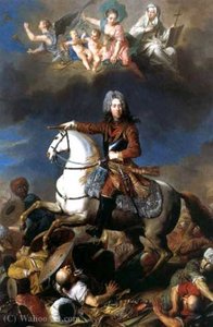 Equestrian portrait of Prince Eugene of Savoy