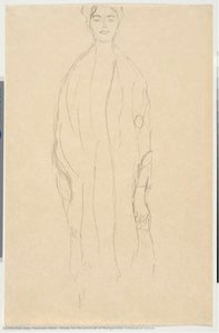 Studie Zum Porträt Von Margarethe Constance Lieser — Gustav Klimt