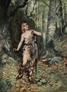 Then In Silence A Bird Sang To Him — Ferdinand Leeke