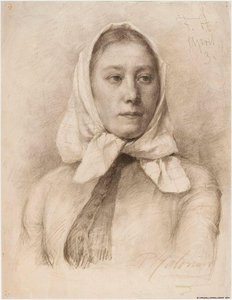 Girl In A Scarf — Pekka Halonen
