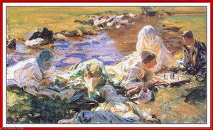 Dolce Far Niente — John Singer Sargent
