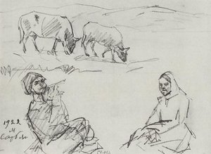 Family — Martiros Sarian