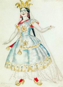 Princess Anfisa — Boris Mikhailovich Kustodiev