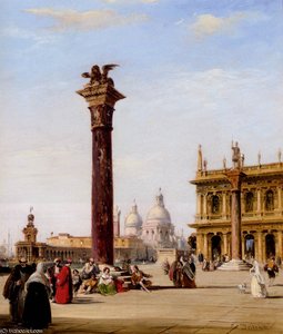 The Piazetta St Marks Venice — Edward Pritchett