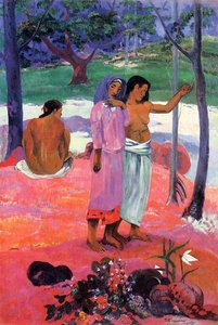 The Call — Eugène Henri Paul Gauguin, Post-impressionism