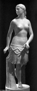 Last Of The Tribe — Hiram Powers, Neoclassical Sculpture