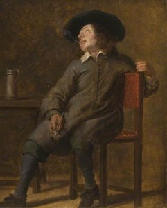 The Pipe Smoker — Gonzales Coques