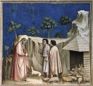 Joachim Among The Shepherds — Giotto Di Bondone