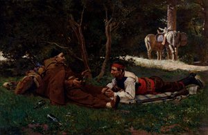 An Afternoon Libation — Jehan Georges Vibert