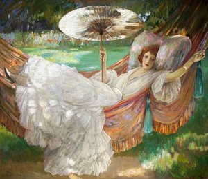 The Red Hammock — Sir John Lavery