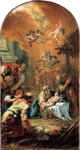Adoration Of The Shepherds — Sebastiano Ricci