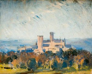 Castle Scene — Joseph Alfonso Toft