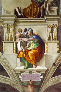 Sistine Chapel Ceiling: The Delphic Sibyl