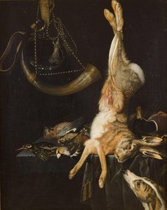 Still Life With A Hare — Philipp Ferdinand De Hamilton