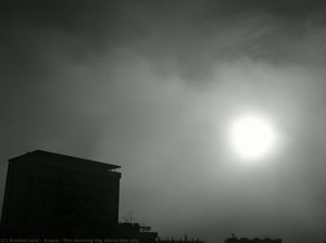 The Morning Fog Above The City — Alfred Freddy Krupa