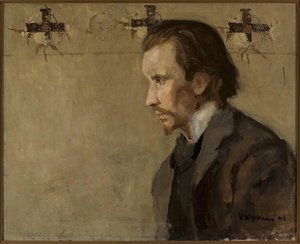 Portrait Of Zygmunt Skirgiełło, Musician — Witold Wojtkiewicz