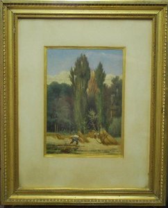 Moissons À L'orée Du Bois — Mariller Charles Philibert