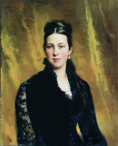 Female Portrait (11) — Konstantin Yegorovich Makovsky