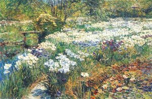 The Water Garden — Frederick Childe Hassam