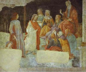 A Young Man Being Introduced To The Seven Liberal Arts — Sandro Botticelli, Early Renaissance