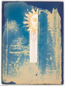 Untitled (sun Face And Pendulum) — Joseph Cornell