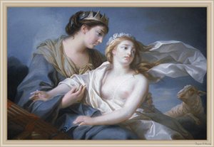 Innocence Seeking Refuge In The Arms Of Justice — Louise Élisabeth Vigée Le Brun