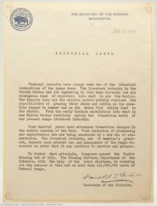 Título Traducido: Editorial Label — Harold Leclair Ickes