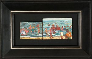 At The Beach — Red Grooms