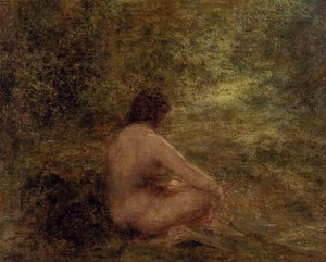 The Bather — Henri Fantin-latour