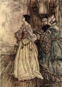 She Hath A Mark, Like A Violet, Between Her Shoulders, And Another Like It On The Instep Of Her Left Foot — Arthur Rackham
