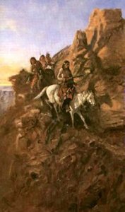 There May Be Danger Ahead — Charles Marion Russell