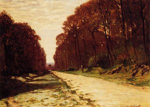 Road In A Forest — Claude Monet, Impressionism