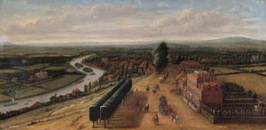 The Terrace and View from Richmond Hill, Surrey