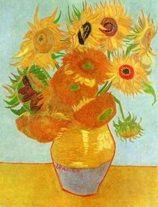 Still Life: Vase With Twelve Sunflowers — Vincent Willem Van Gogh, Post-impressionismus