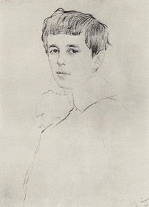 Portrait Of Yuri Morozov — Valentín Aleksándrovich Sérov