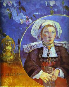 La Belle Angèle (portrait Of Madame Satre) — Eugène Henri Paul Gauguin