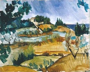 Landscape Near Martigues — Maurice De Vlaminck