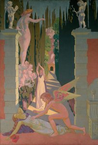 Panel 4. The Vengeance Of Venus — Denis Maurice, Art Nouveau