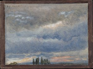 Cloud Study (1828) — Johan Christian Claussen Dahl