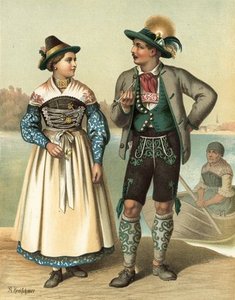 German Costume Bayern — Albert Kretschmer