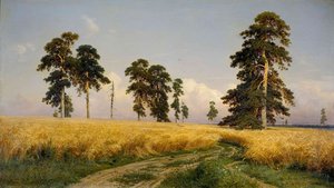 The Field Of Wheat — Ivan Ivanovich Shishkin