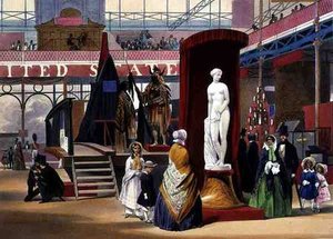 View Of 'the Greek Slave' — John Absolon