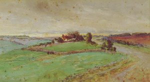 English Country Scene — Francis James Barraud