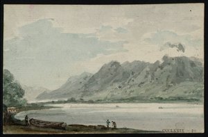 A Lake And Mountains — Thomas Girtin