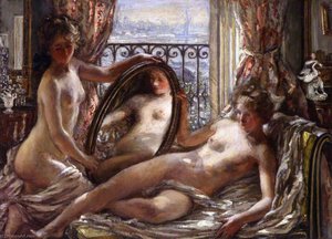 The Mirror — Philip Wilson Steer